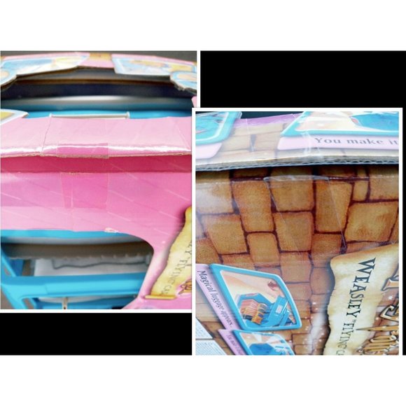 Vintage Harry Potter Weasley Flying Car New Ford Anglia Ron Hermione Owl Mattel - Picture 11 of 12